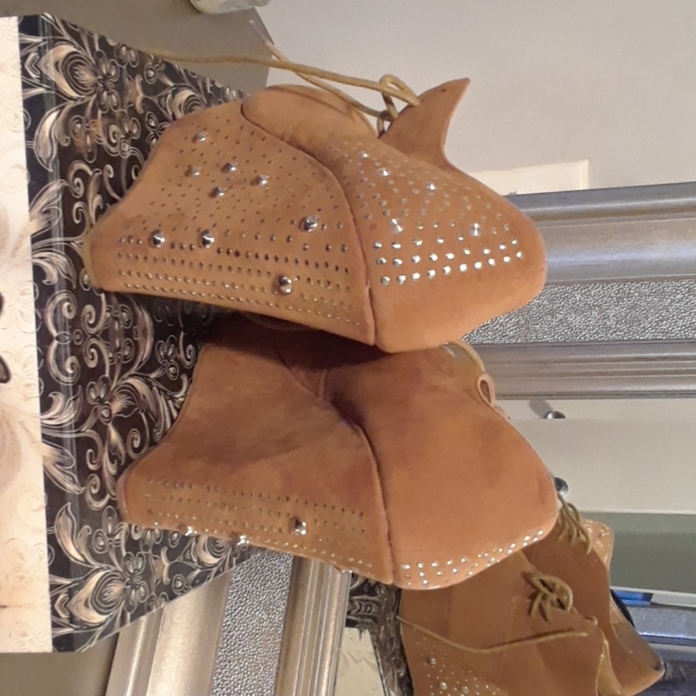 Brown Ankle Booties